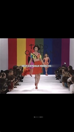 Supermodel's Best Catwalk 🆚 Best Dancewalk 😱 Who Won? #shorts