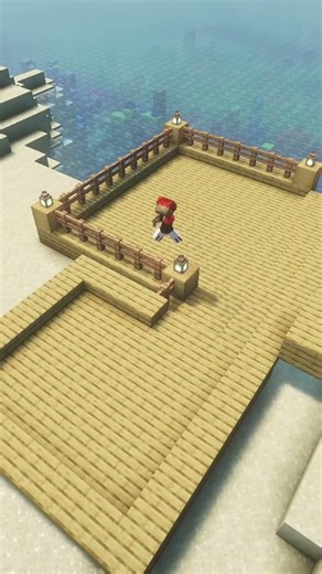 Simple Minecraft Beach House