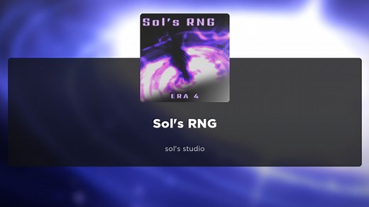 Sol's RNG: All Buffs, Crafting Items, and Potions