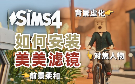 为什么我们的游戏看起来不一样 | Reshade安装教程 | 模拟人生4滤镜安装