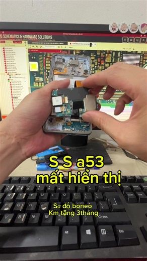 Ss a53 mất hiển thị ae lụm được nhiều chưa. #sodoborneo #dungcukythuat #camnhiet #UnlockTool #hocsuadienthoai