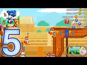 Fun Run 3: Gameplay Walkthrough Part 5 - Arena Races! (iOS, Android)