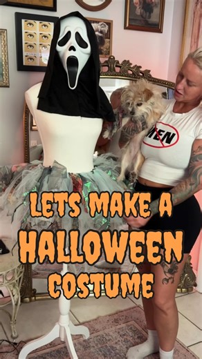 Special Event Makeup Artist & Hair Stylist on Instagram: "Let’s make a fairy costume 🧚✨ In this series I will be building our Tinkerbell and Peter Pan #halloween costumes (but with a twist bc duh 💅🏻)! First up, a whimsical fairy skirt with all thrifted materials. Next: The wings Pixie ears And the hair & makeup, of course 🤭 #diycostume #halloween2025 #fairycostume #fairycosplay #fae #fairy #tinkerbellcosplay #tinkerbellcostume"