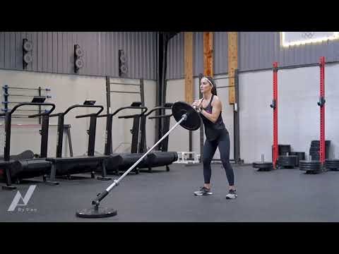 Lumberjack Squat to Press (landmine)