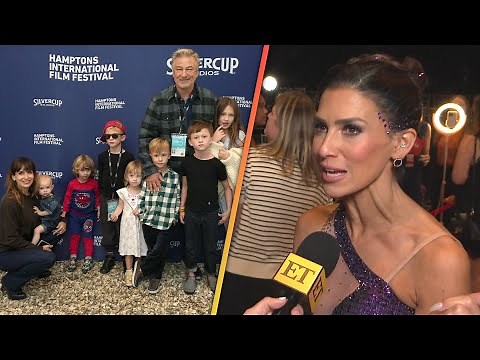 Hilaria Baldwin on BALANCING DWTS and Raising 7 Kids (Exclusive)