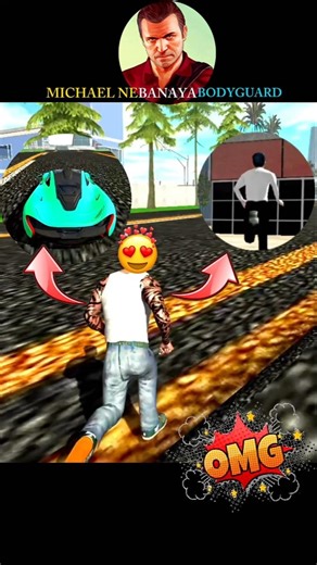 FRANKLIN BECOME MICHAEL BODYGUARD | INDIAN BIKE DRAVING 3D |#indianbikedriving3d #gta #ytshorts