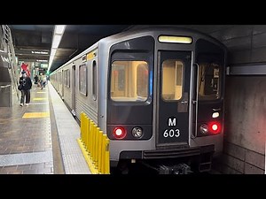 Metro Rail Rapid Transit (subway) trains. Los Angeles. Underground Lines.