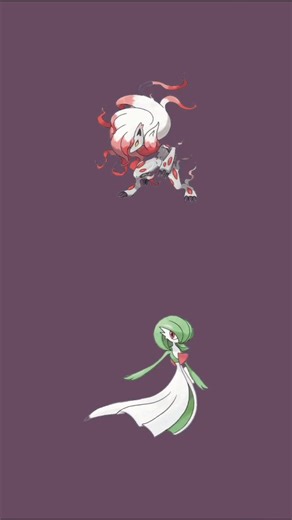 Pokemon fusion 55 (Gardevoir and Hisuian Zoroark)