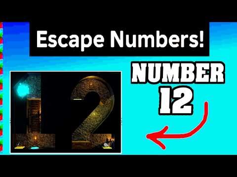 NUMBER 12 in ESCAPE NUMBERS Walkthrough *Roblox* 🔢 (Solution Guide)