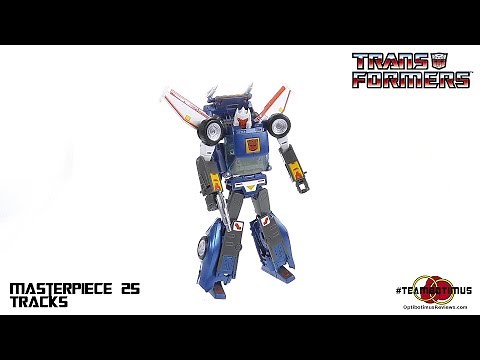 TakaraTomy Transformers MP-25 Masterpiece Tracks Video Review