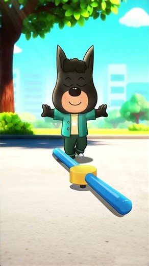 ¡Desafío de obstáculos con Dobie! ¡Salta ahora! #sherifflabrador #shorts