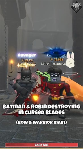 CURSED BLADE BOW MAIN IS OVER POWERED #roblox #cursedblade #rpg