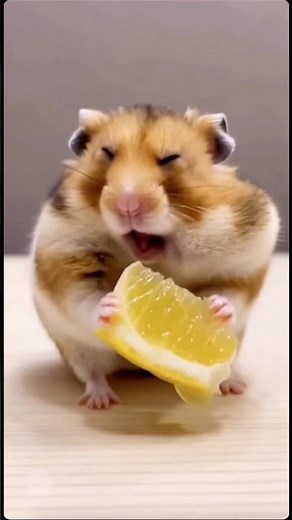 When Life Gives You Lemons… 🍋 This Hamster Says NOPE! 😤
