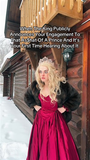 What do we think happens next?👀 a. She runs away b. Enemies-to lovers c. She unalives everyone including the prince d. All of the above? Dress from @RavenCourtClothing #fantasy #fantasyaesthetic #princess #romantasy #cosplay