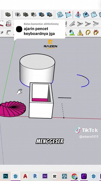 Shortcut Perintah SketchUp yang Harus Diketahui