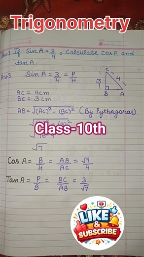 Class 10 Trigonometry