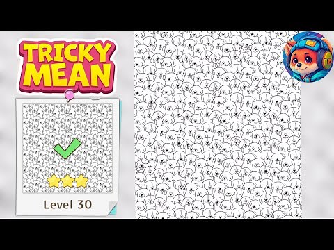 Tricky Mean – Level 30 find 30 doggos Guide & Answers | Mobile Gameplay Walkthrough