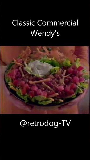 Wendy's Classic Commercial Salads Silly Women