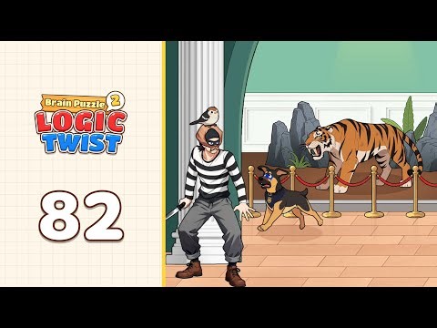 Brain Puzzle 2: Logic Twist Level 82 Museum Heist