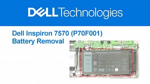 How to remove the Battery in your Dell INSPIRON 7570