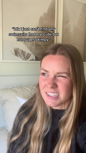 We might be able to help 👀 #swimsuitseason #modestfashion #activeswimwear #swimwearhaul #aeriereal