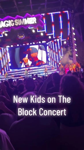 New Kids on the Block Concert: A Colorful 80s Vibe