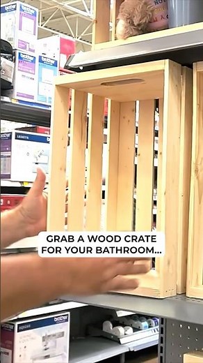 Turn 2 wood crates into THIS! 😱