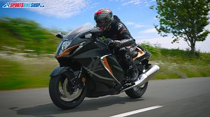3.9K views · 40 reactions | It’s 1340cc and nearly 190bhp of controlled insanity, and it’s back after a five-year absence. Suzuki's revamped Hayabusa is smarter, safer, sleeker and slicker than ever before, but is something that celebrates speed so shamelessly still relevant in camera-infested, environmentally conscious 2021? Yes - and here's why... Suzuki Bikes UK | SPORTSBIKESHOP | Facebook