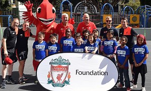 Free video: LFC Foundation visits Street Soccer USA festival