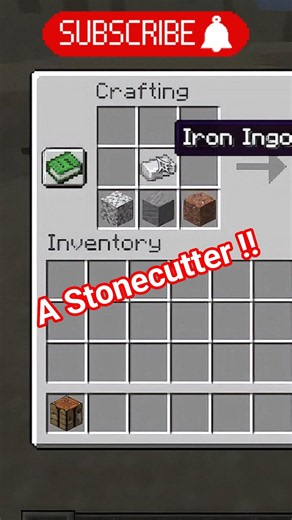 A Stonecutter ! 🫪 | Minecraft