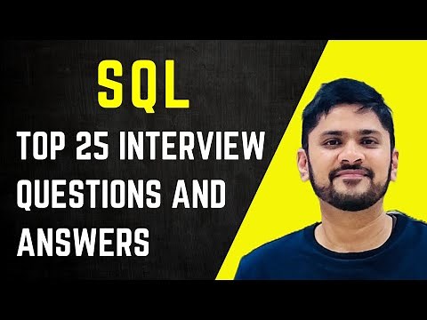 SQL Interview Questions & Answers | Top SQL Interview Questions | FAQ | Amit Thinks