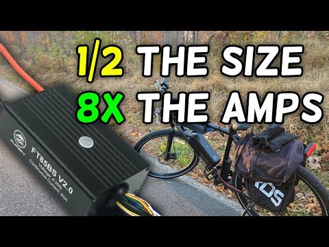 Doubling My E-Bike's Torque? Flipsky FT85BS V2.0 Controller Upgrade