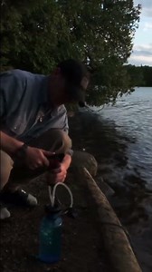 Using the MSR Sweetwater purifier