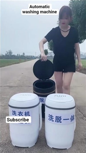 part 267.Mini Washing Machine Magic Wash Clothes & Shoes Easily! Perfect for Small Spaces