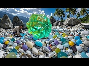 Lakes under the Himalayas, karst landforms, a large number of diamond balls and crystals