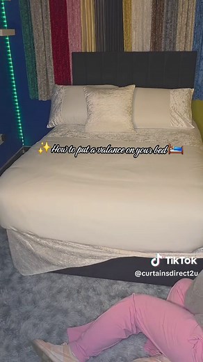 Cómo poner un valance en tu cama fácilmente