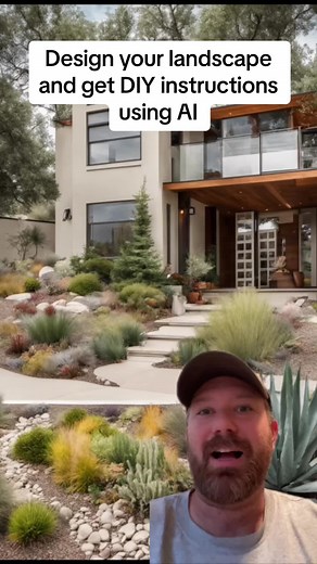 Design and build your landscape using AI tools #landscaping #ai #diy