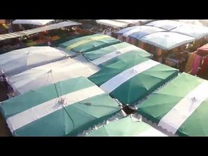 Le marché du Galion aux 3000 d'Aulnay-sous-Bois vu du Ciel !