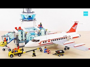 LEGO City Airport 7894 Speed Build & Review