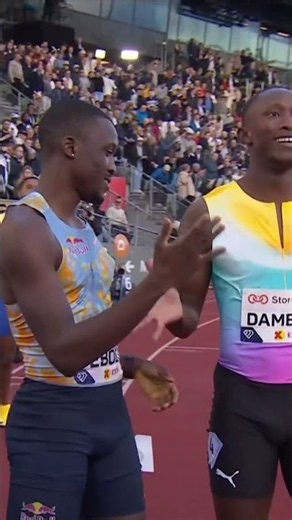 Reigning Supreme in Oslo! 200m - 19.84 seconds ⏱️ #DiamondLeague 💎 #OsloDL 🇳🇴