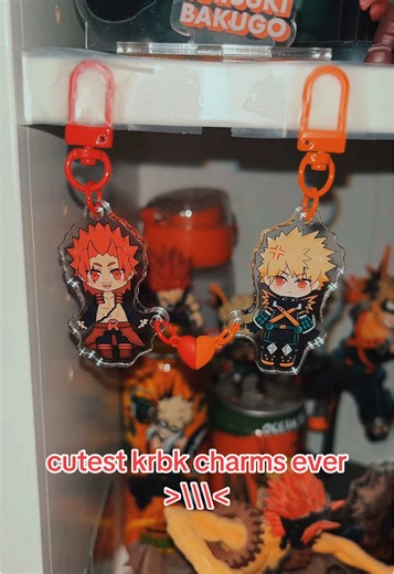 Adorable Kiribaku Charms from wyntersriddle's Etsy | KRBK & MHA