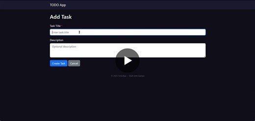 #django #python #webdevelopment #todoapp #crud #bootstrap #fullstackdevelopment #learning #backenddevelopment | Haris Awan