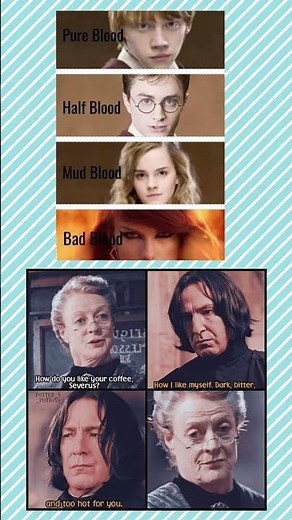 Pure Blood to Bad Blood 😂 | Savage Snape Moment |##shorts #meme #harrypotter