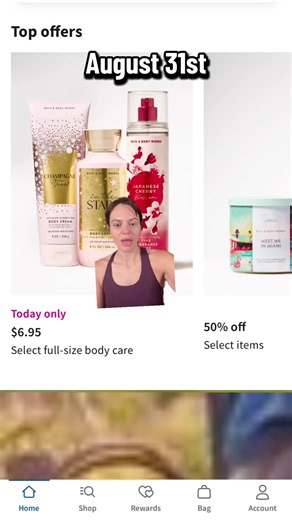 Bath & Body Works Semi-Annual Sale August 31st Deals