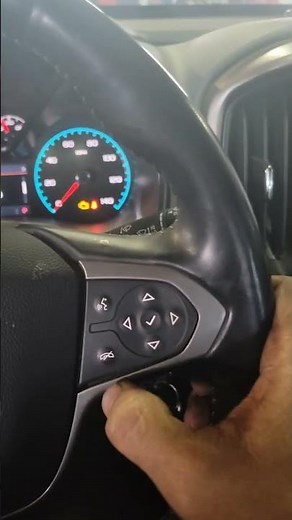 2020 Chevy Colorado Reset Oil Life Light