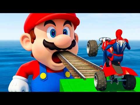 الرجل العنكبوت انقاذ باتمان Spider-Man Rescue batman vs iron man vs venom funny Game GTA 5 superhero
