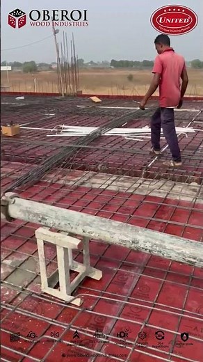 Perfect formwork for smooth concrete slabs | Plywood Manufacturer | Shuttering Plywood