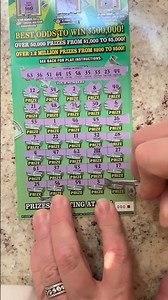 NICE WIN Florida lottery scratch tickets $500,000 cash blowout #scratchers #scratchofftickets #fun ￼