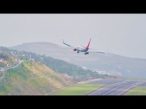 24 LANDINGS From Different Spots at Madeira Airport