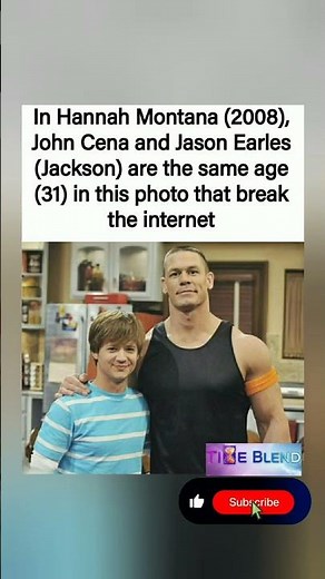 🔥🤭Born three days apart Looked generation apart John Cena and Jason Earles💀🎤#johncena #viral #shorts